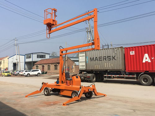 电力高空作业专用车与定制化液压登高梯 九江市与昆明市启运曲臂式小区登高梯的制造解析